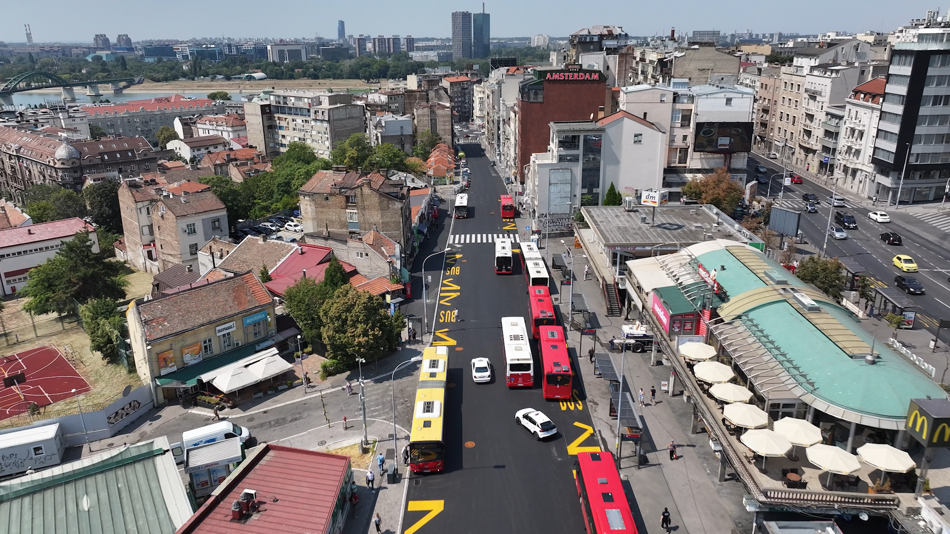 Grad Beograd - Završena rekonstrukcija Zelenog venca 3.png